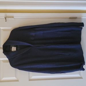 Mens Navy Cardigan Sweater